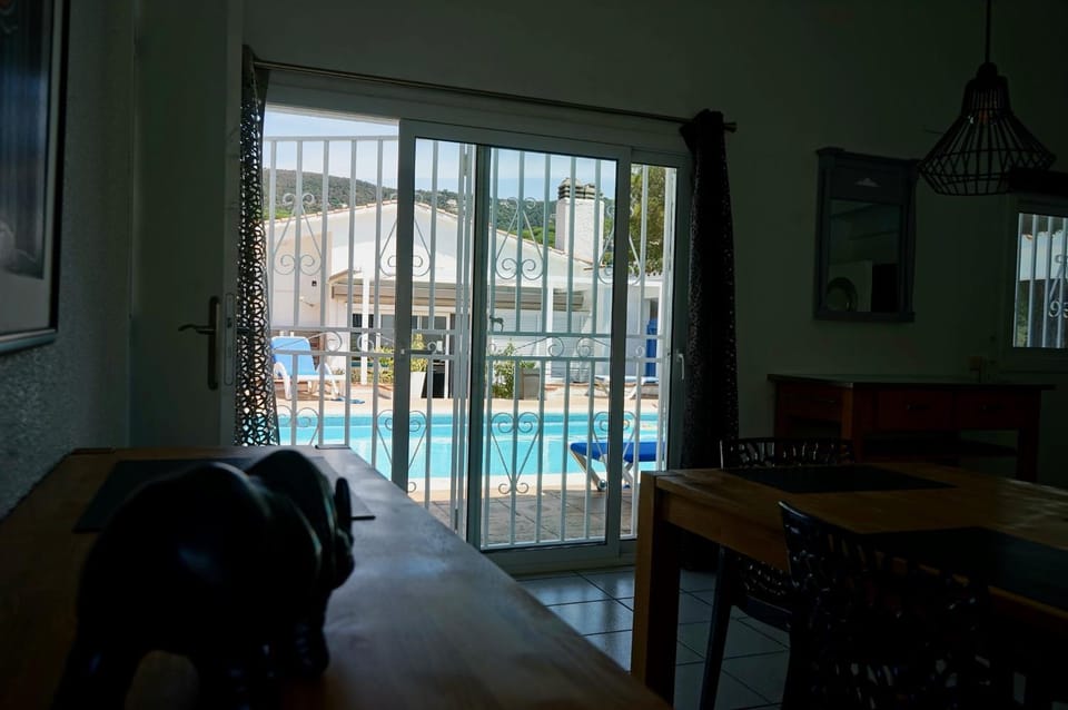 Pool view, Inner courtyard view