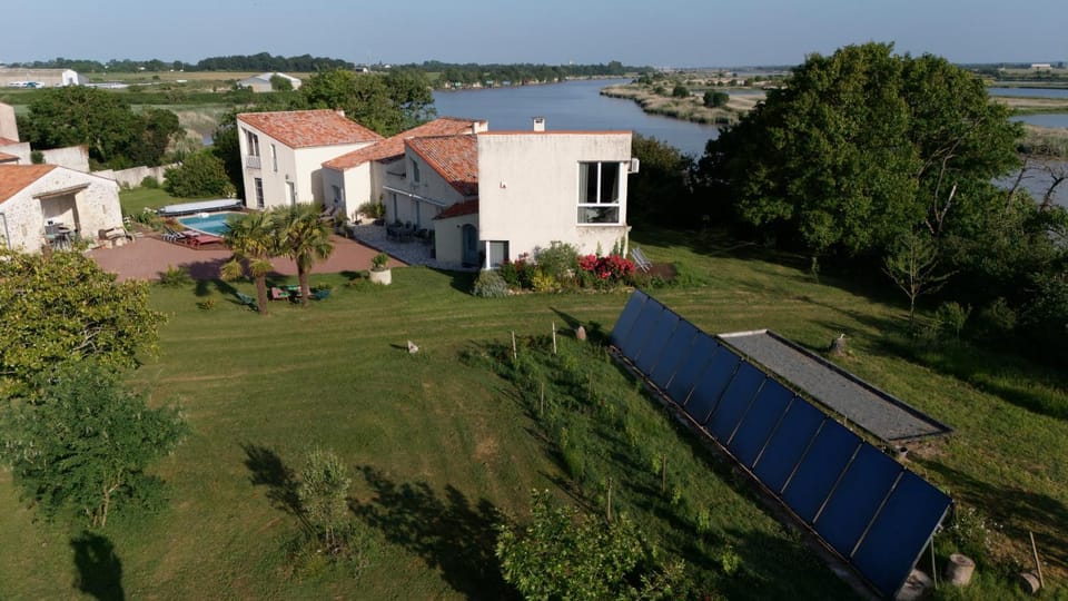 Bird's eye view, View (from property/room), Garden view, Pool view, River view