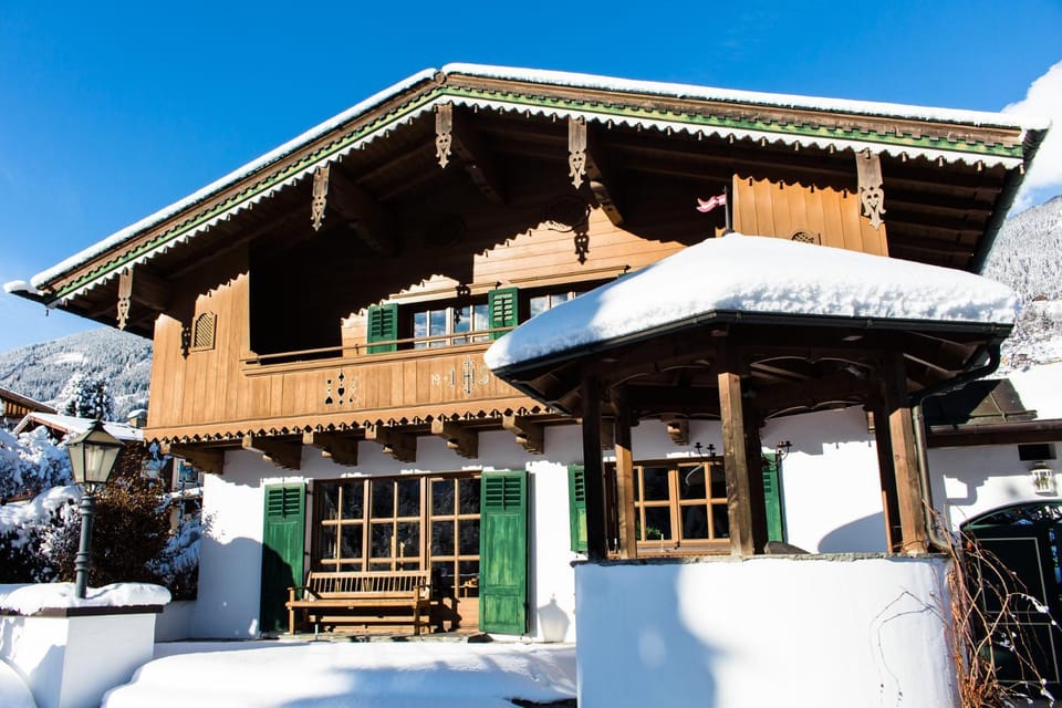 Winter, Garden view