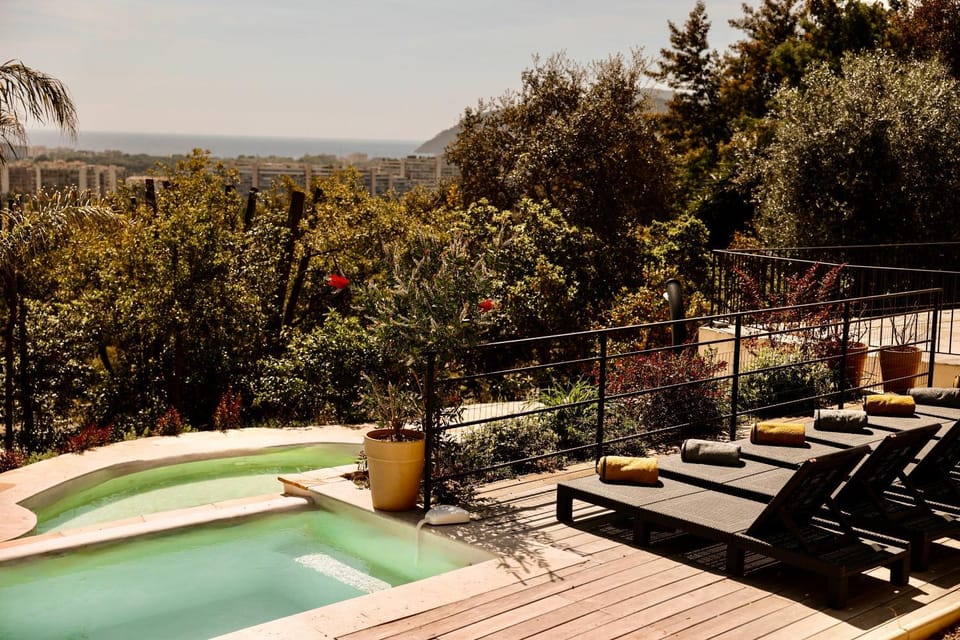 Spring, Garden, Balcony/Terrace, Garden view, Pool view