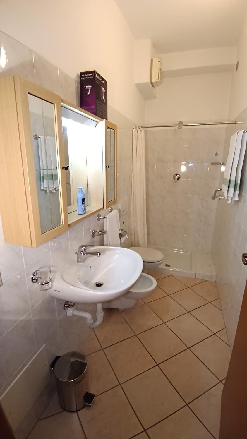Shower, Toilet, Bathroom, bidet, towels