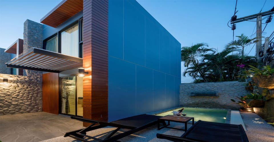 Property building, Swimming pool