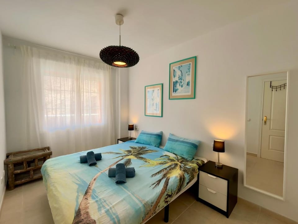 Penthouse Sunrise Blue Ocean View Apartment in Fuerteventura