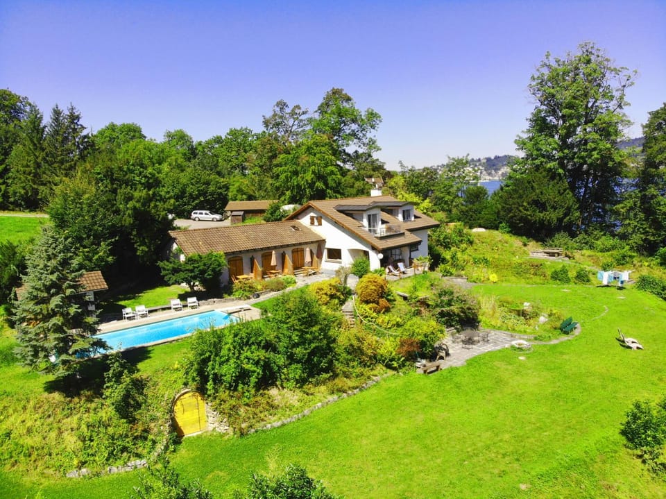 Bird's eye view, Garden, Garden view, Swimming pool