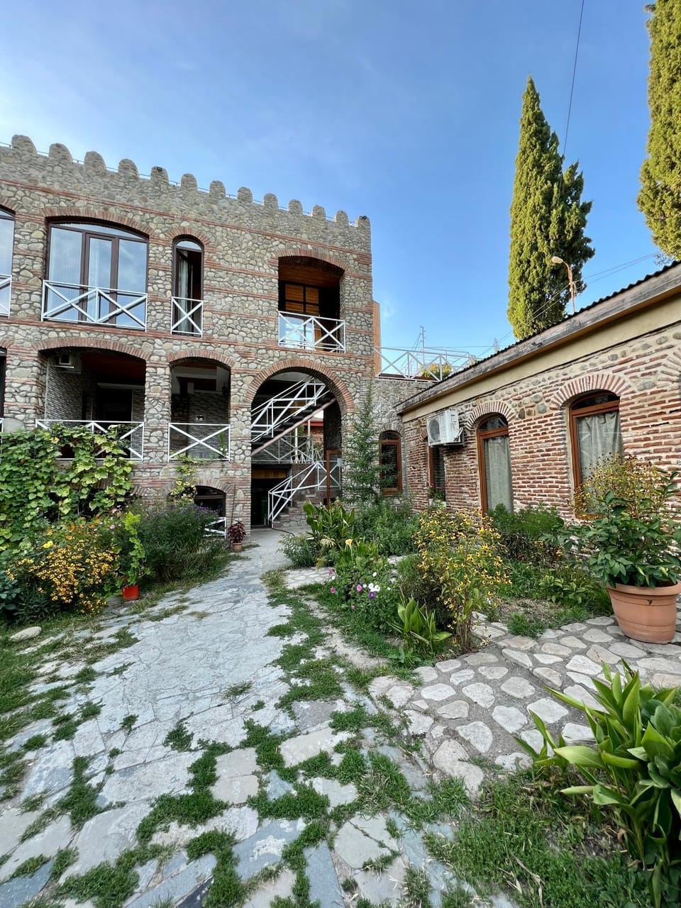 Property building, Garden, Garden view