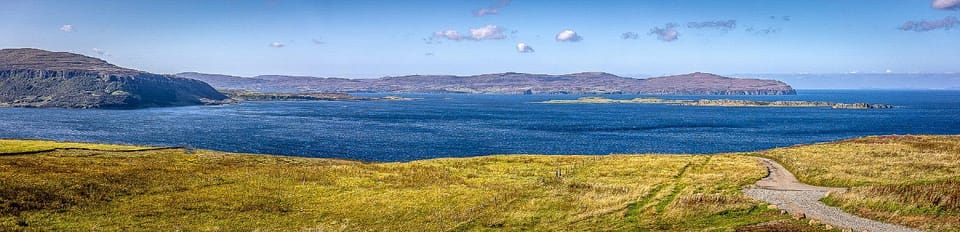 Natural landscape, Mountain view, Sea view