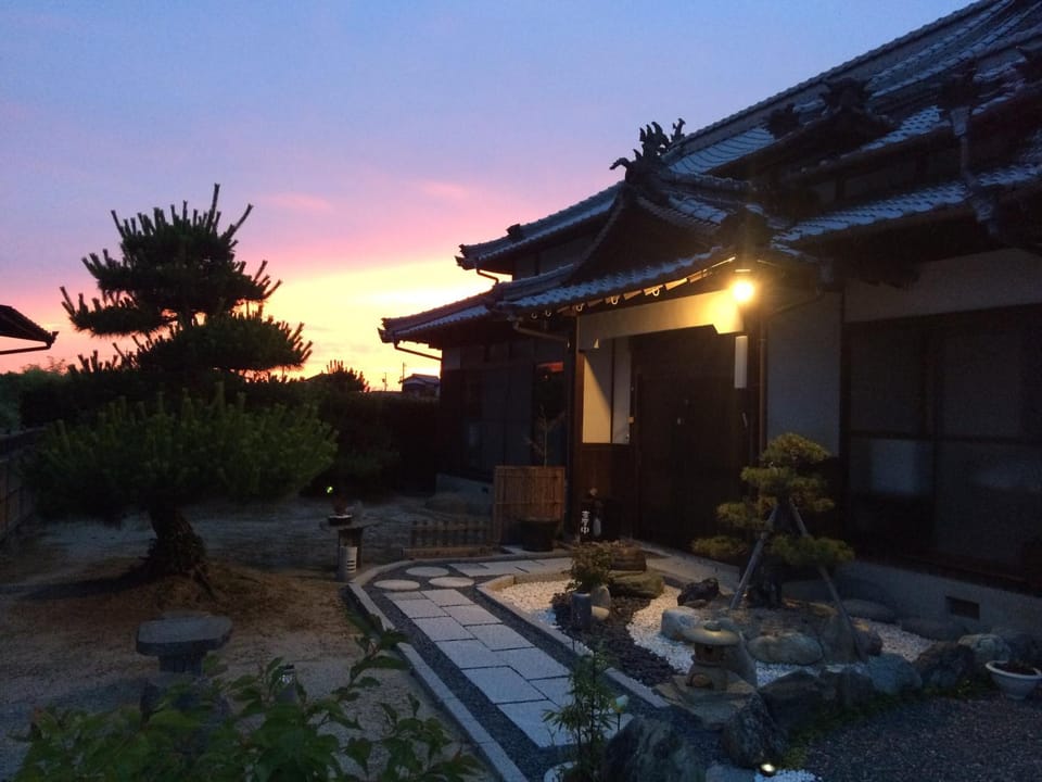 Garden, Sunset
