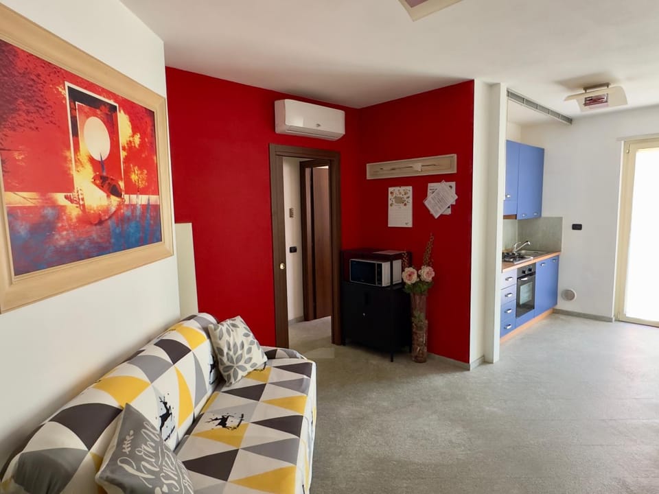 Living room, air conditioner