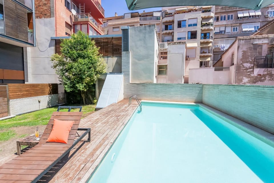 My Space Barcelona Pool Garden Apartments Apartment in Barcelona