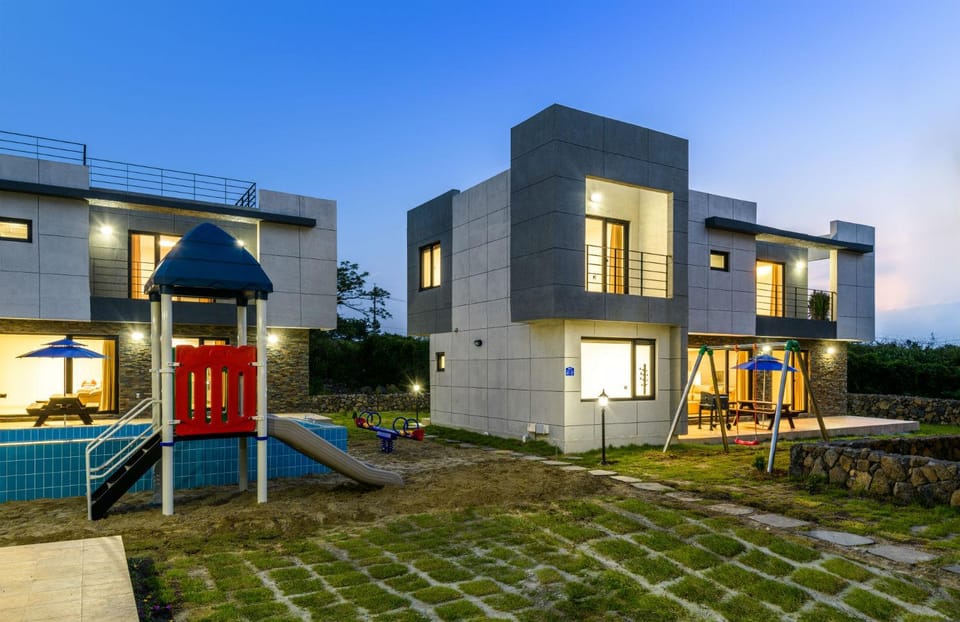 Chandelier Pension Apartment in South Korea
