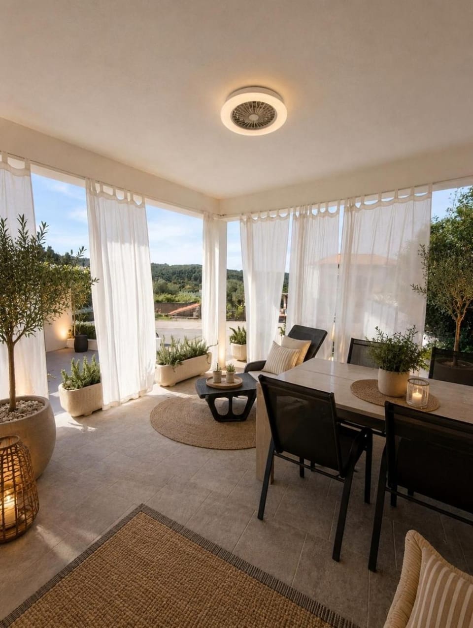 Patio, Natural landscape, View (from property/room), Balcony/Terrace, Seating area, Garden view
