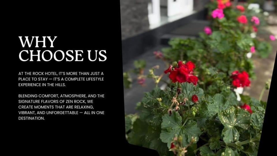 Text overlay, Garden view