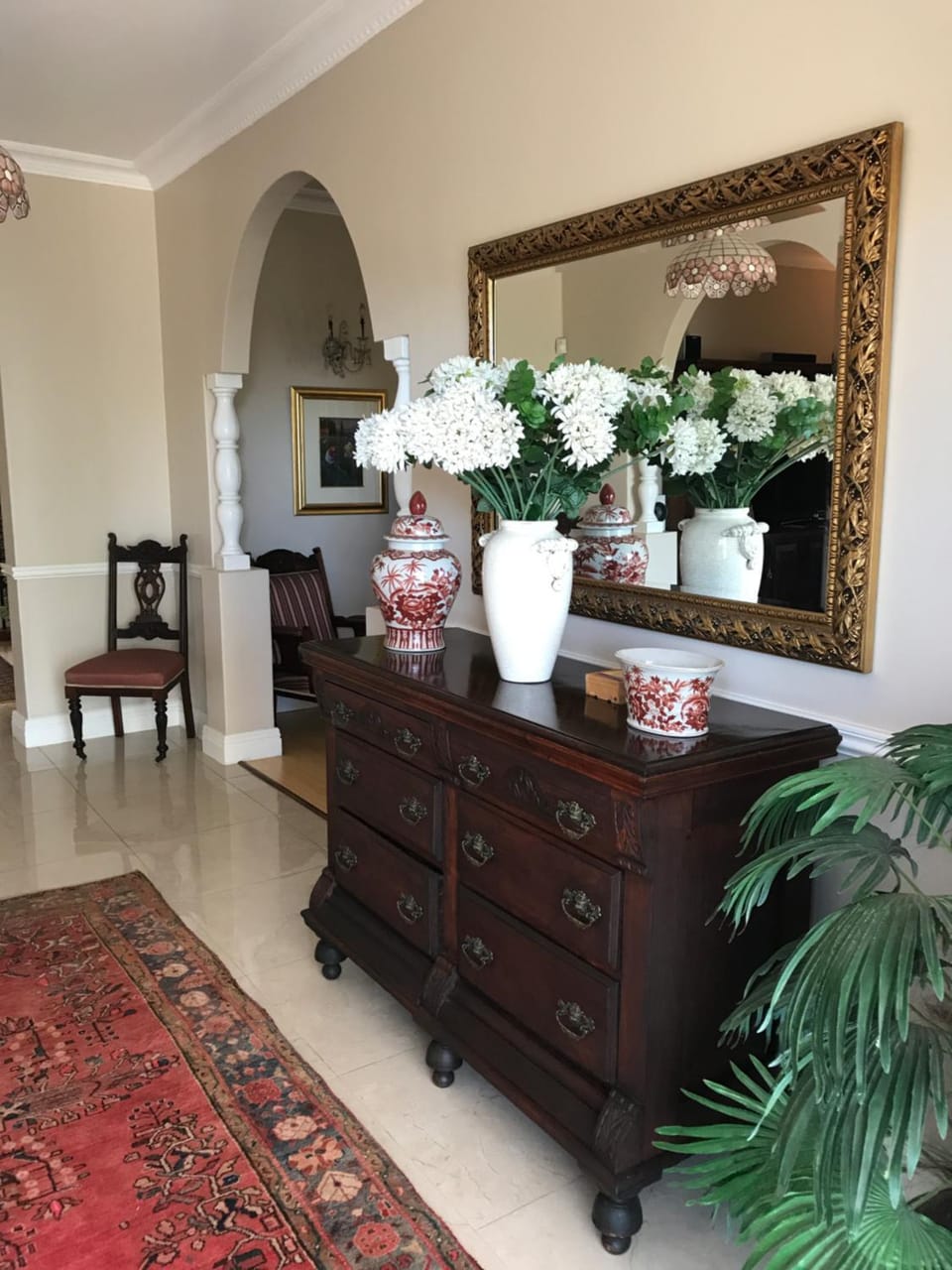 Lobby or reception, Decorative detail