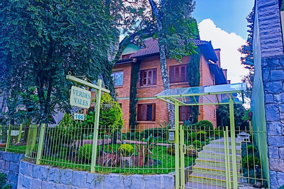 Property building, Garden view
