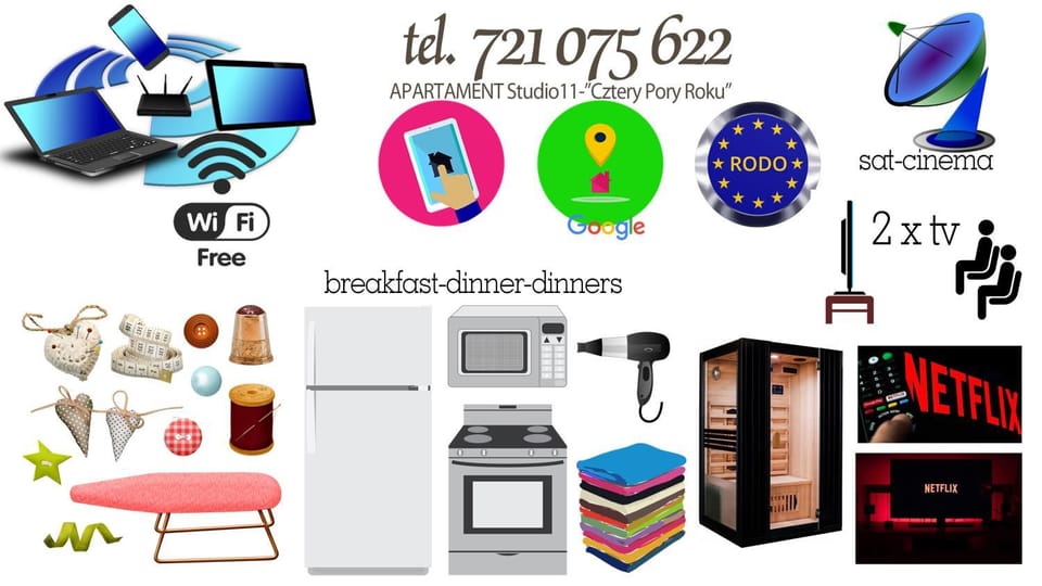 Apartament Studio11 "Cztery Pory Roku" Apartment in Lower Silesian Voivodeship
