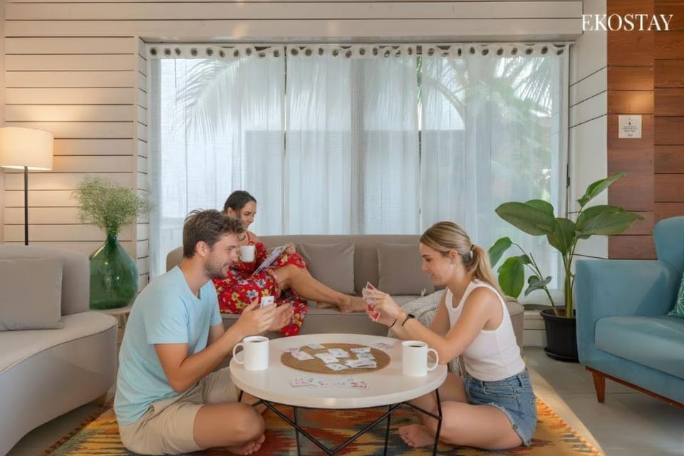 Ekostay Gold- Salt Water Villa I Sea View I 200 meters from Beach Villa in Candolim