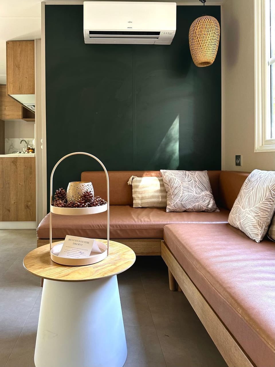 Living room, Seating area, air conditioner