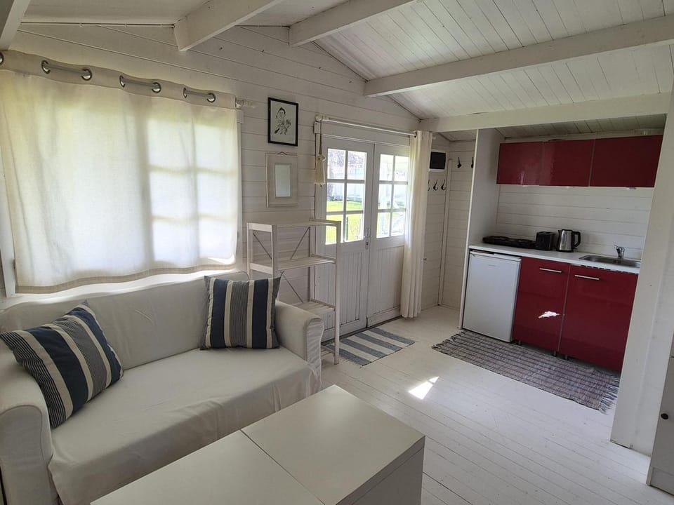 Kitchen or kitchenette, Living room, Seating area