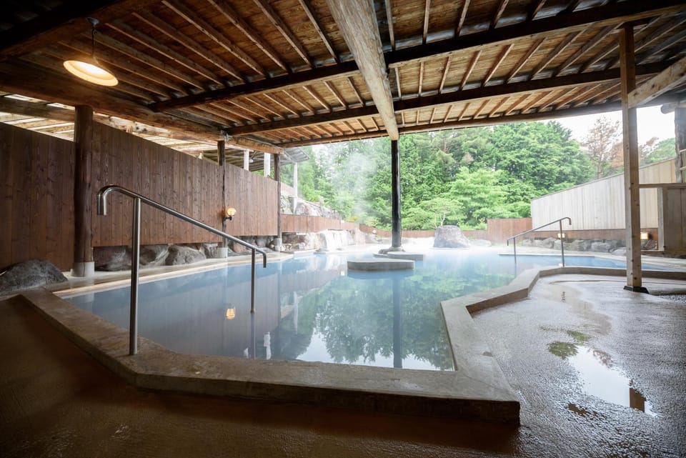 Hot Spring Bath, Open Air Bath, Public Bath