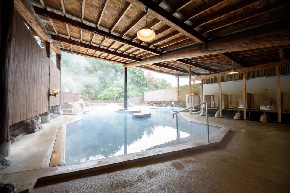 Hot Spring Bath, Open Air Bath, Public Bath