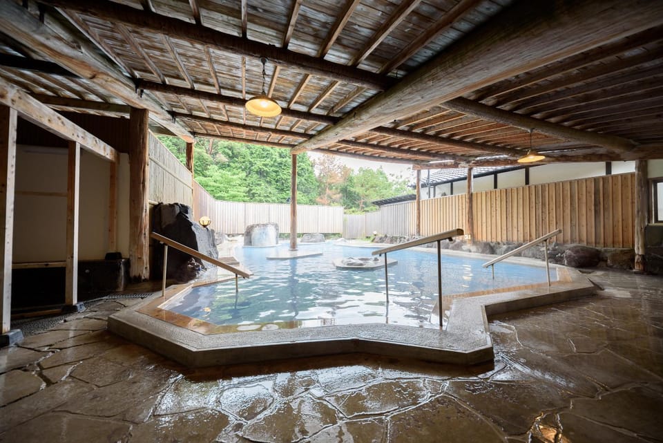 Hot Spring Bath, Open Air Bath, Public Bath