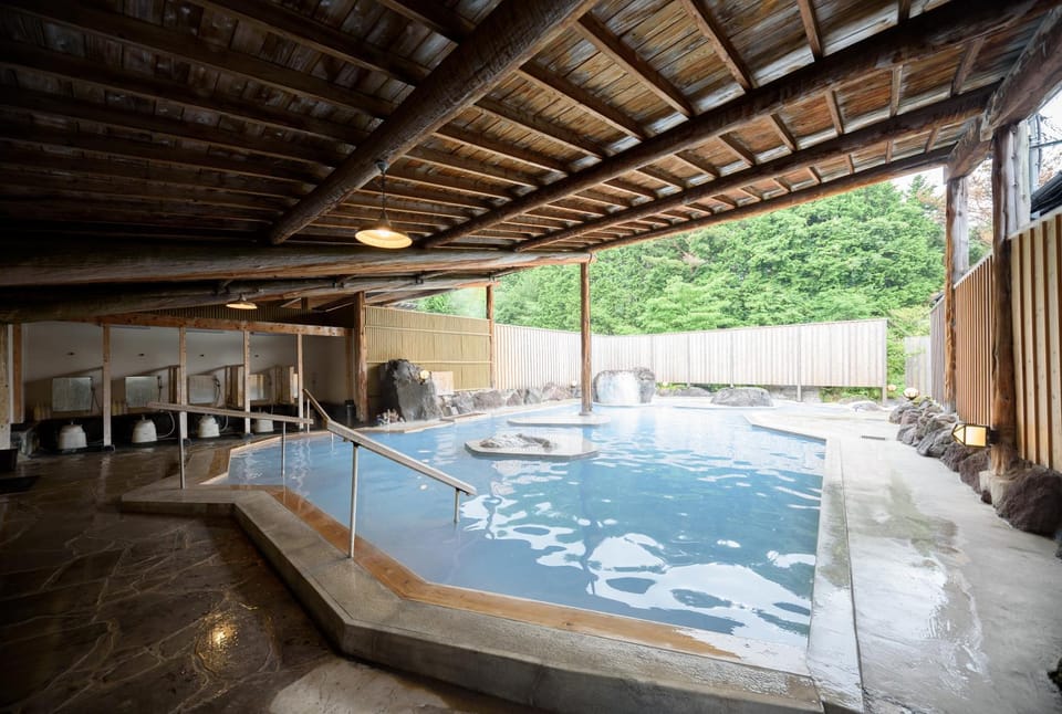 Hot Spring Bath, Open Air Bath, Public Bath