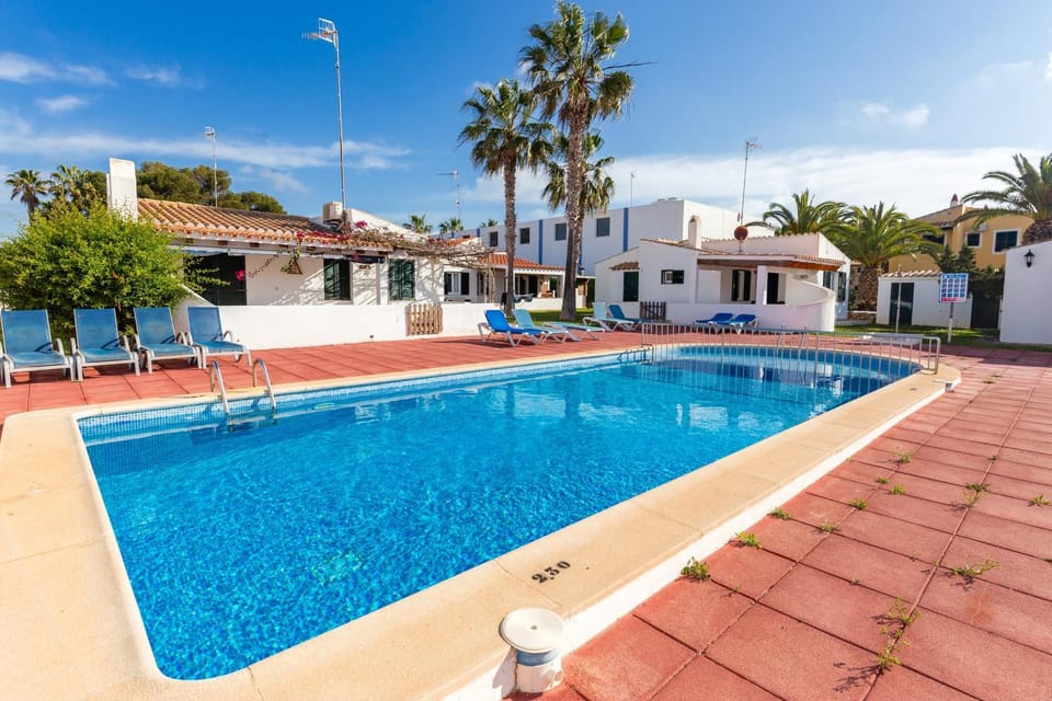 Property building, Living room, Swimming pool