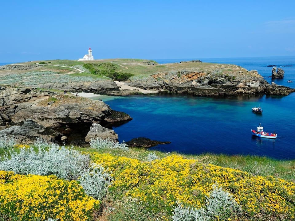 Maison bretonne authentique à Sauzon avec parking - FR-1-418-153 House in Brittany