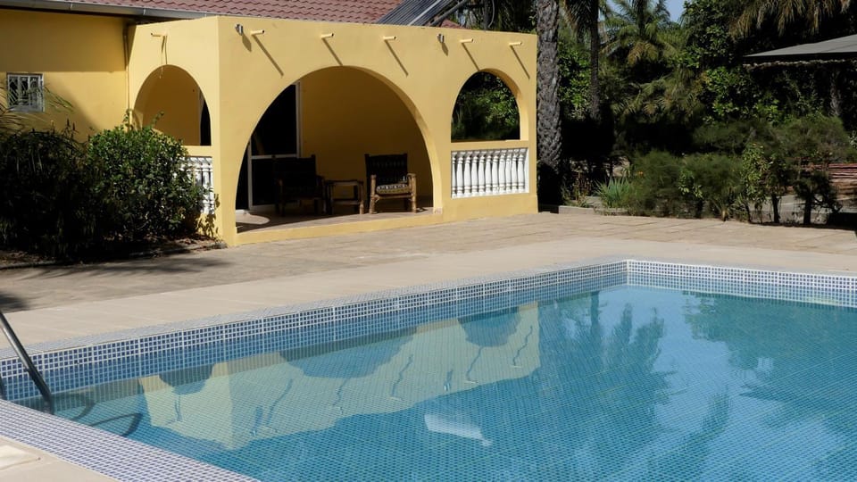 Property building, Pool view