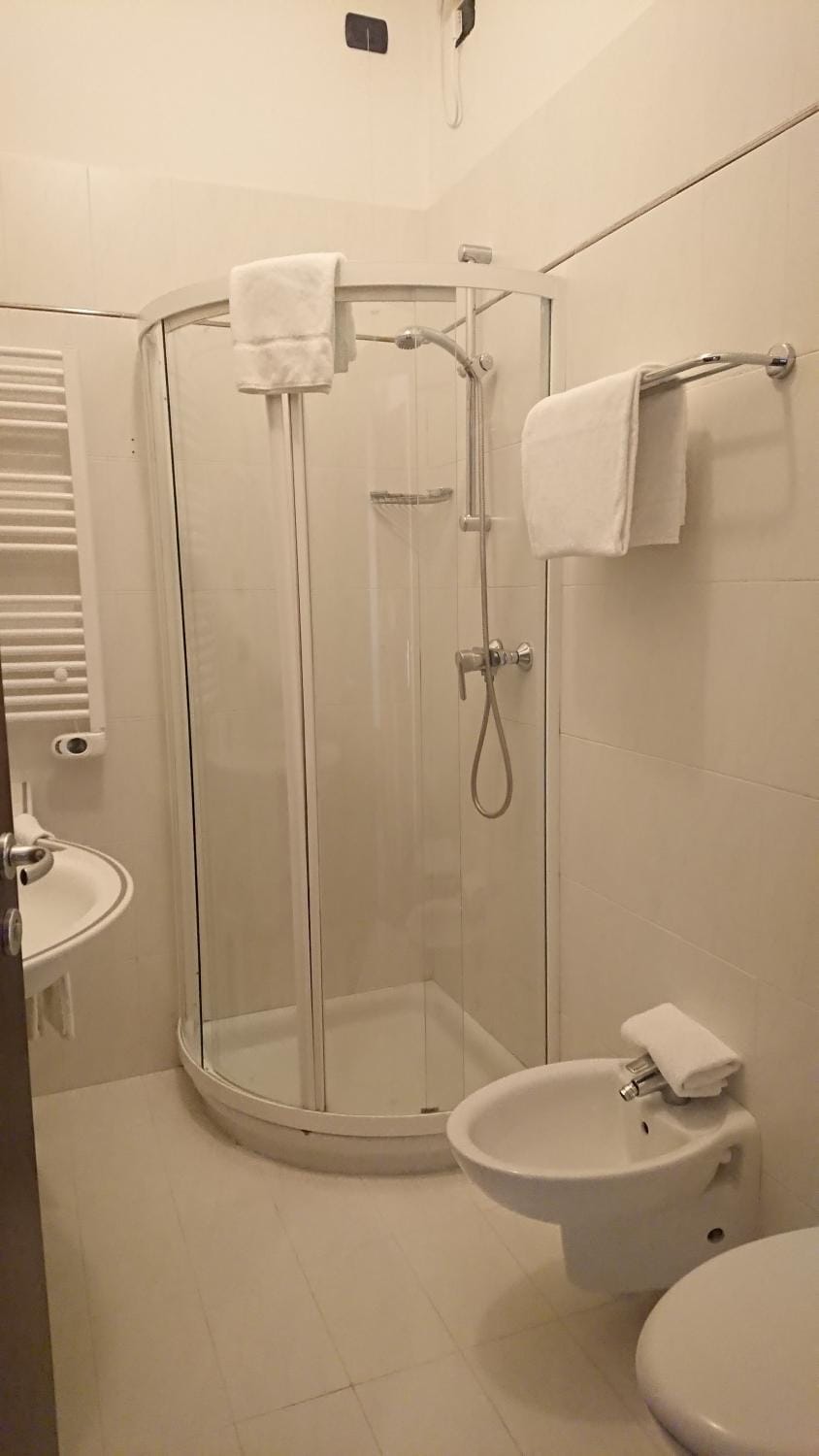 Shower, Toilet, Bathroom, bidet, towels
