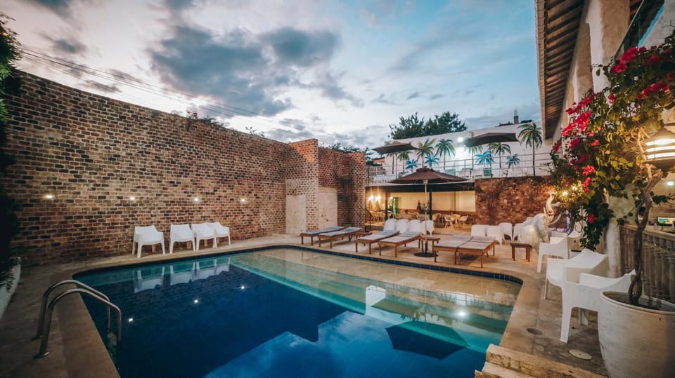 Property building, View (from property/room), Balcony/Terrace, Pool view, Swimming pool