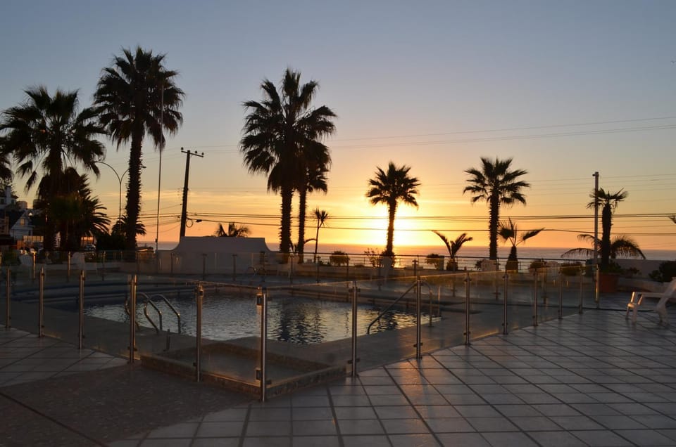 Sea view, Swimming pool, Sunset
