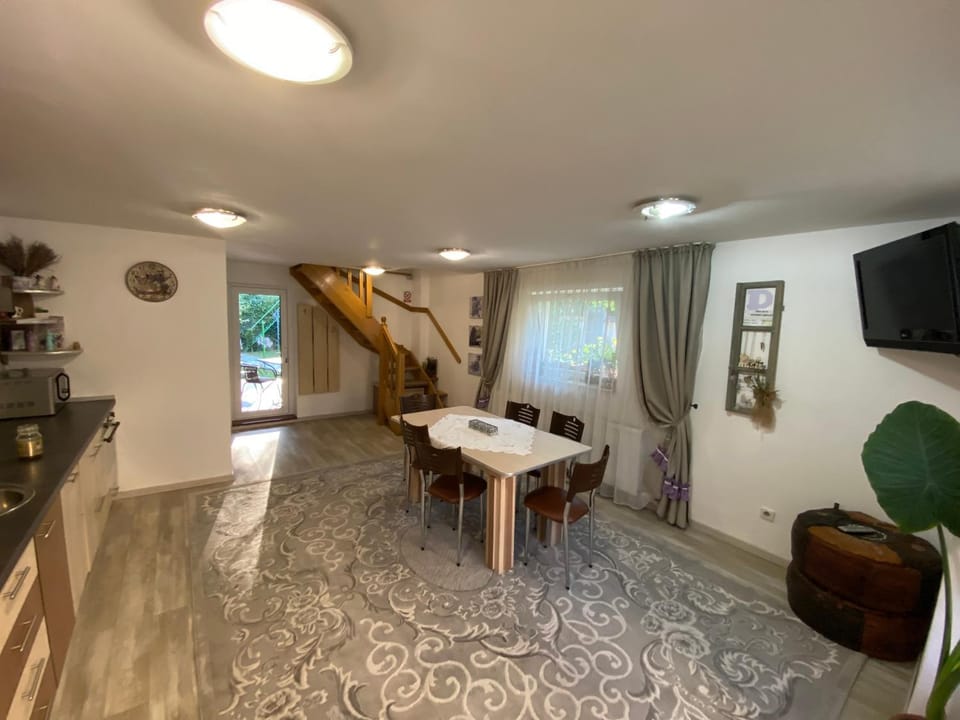 Property building, Communal lounge/ TV room, Living room, Dining area, minibar, pet friendly