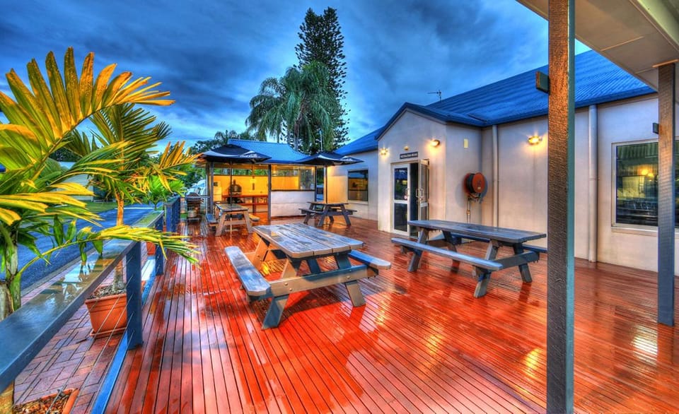 Patio, Sunset