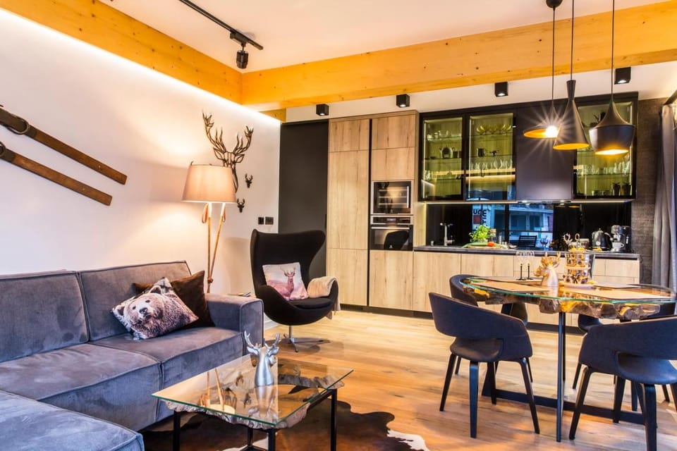 Apartament ZAKOLOVE pod Skocznią - Sauna , Jaccuzi , piękny taras Apartment in Zakopane