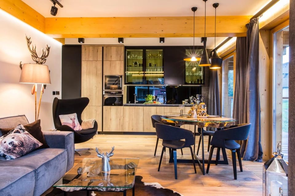 Apartament ZAKOLOVE pod Skocznią - Sauna , Jaccuzi , piękny taras Apartment in Zakopane