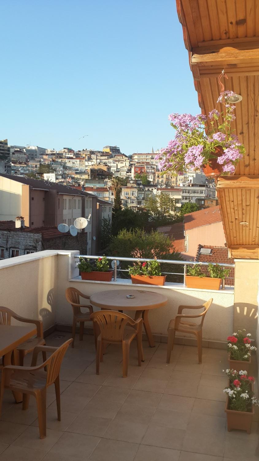 Property building, Patio, Balcony/Terrace, City view