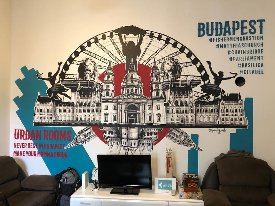Urban Rooms Hostel in Budapest