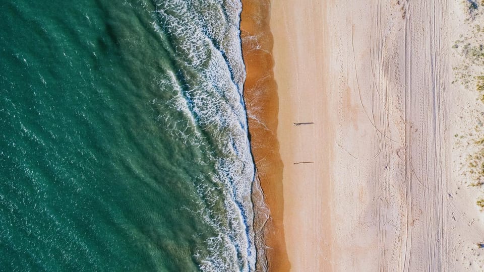 Bird's eye view, Beach