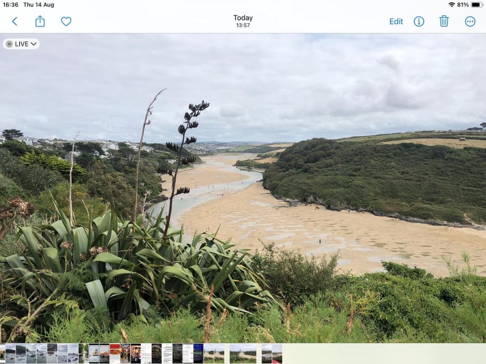 Ocean View Beach Rd Apartment in Newquay