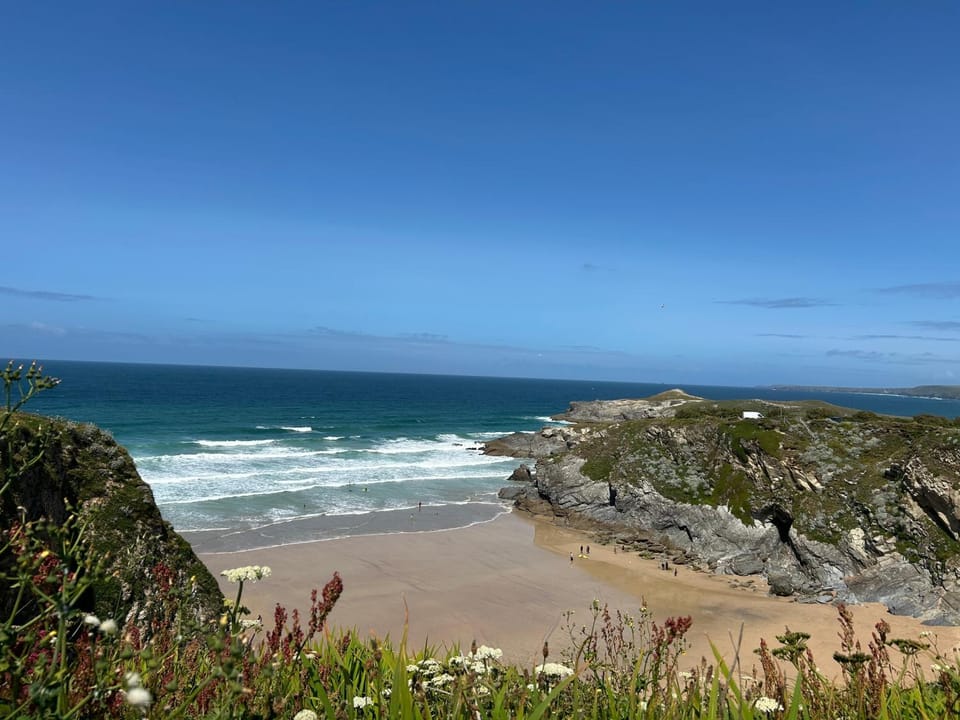 Ocean View Beach Rd Apartment in Newquay
