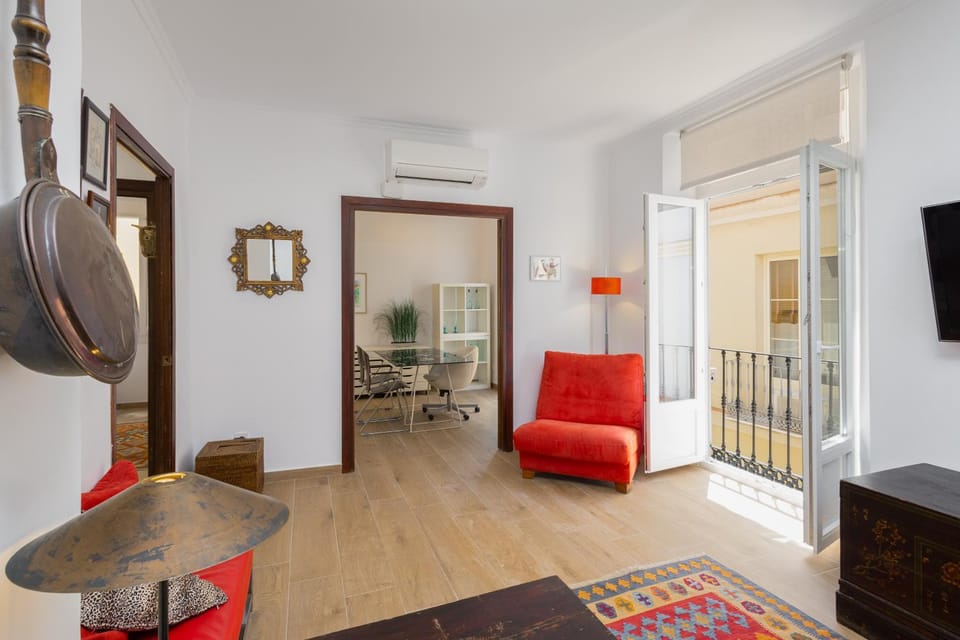 TV and multimedia, Balcony/Terrace, Living room, air conditioner