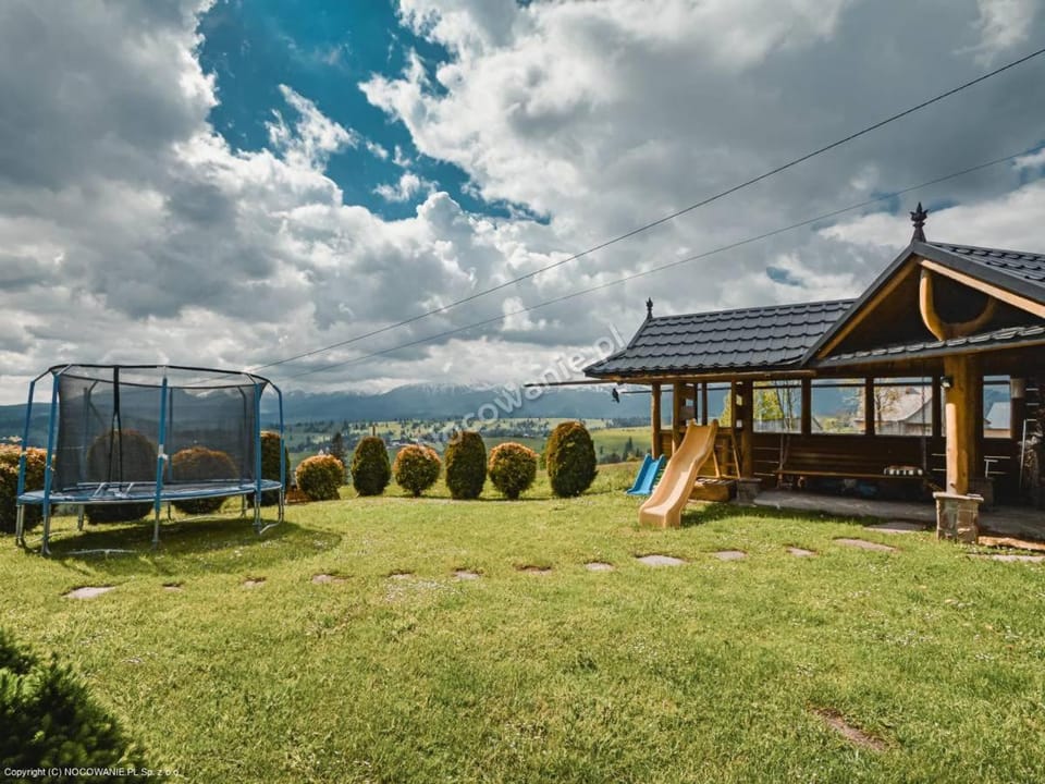 Children play ground, Garden, Mountain view