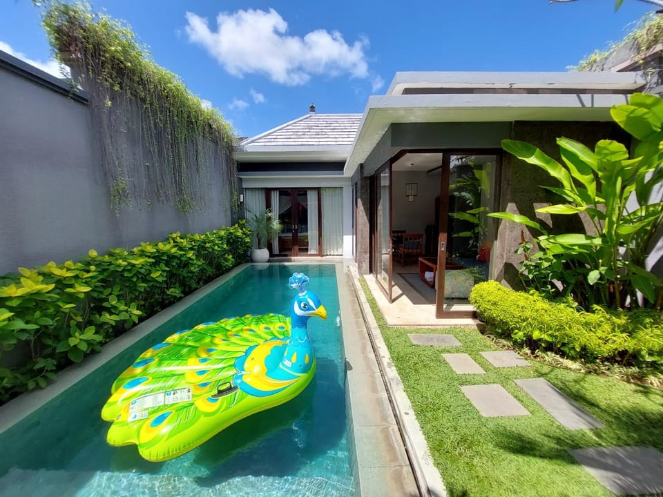 Spring, Day, Garden, Garden view, Pool view, Swimming pool, Swimming pool, sunbed