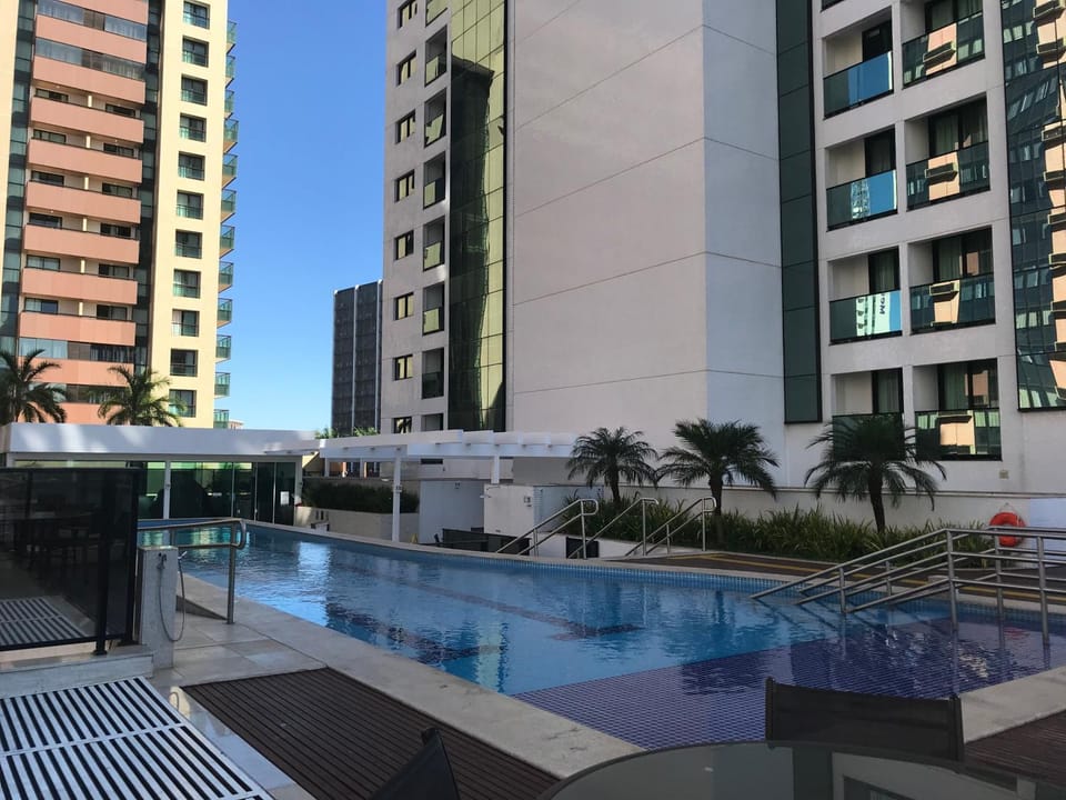 flat no setor hoteleiro Norte wi-fi rápido Apartment hotel in State of Goiás