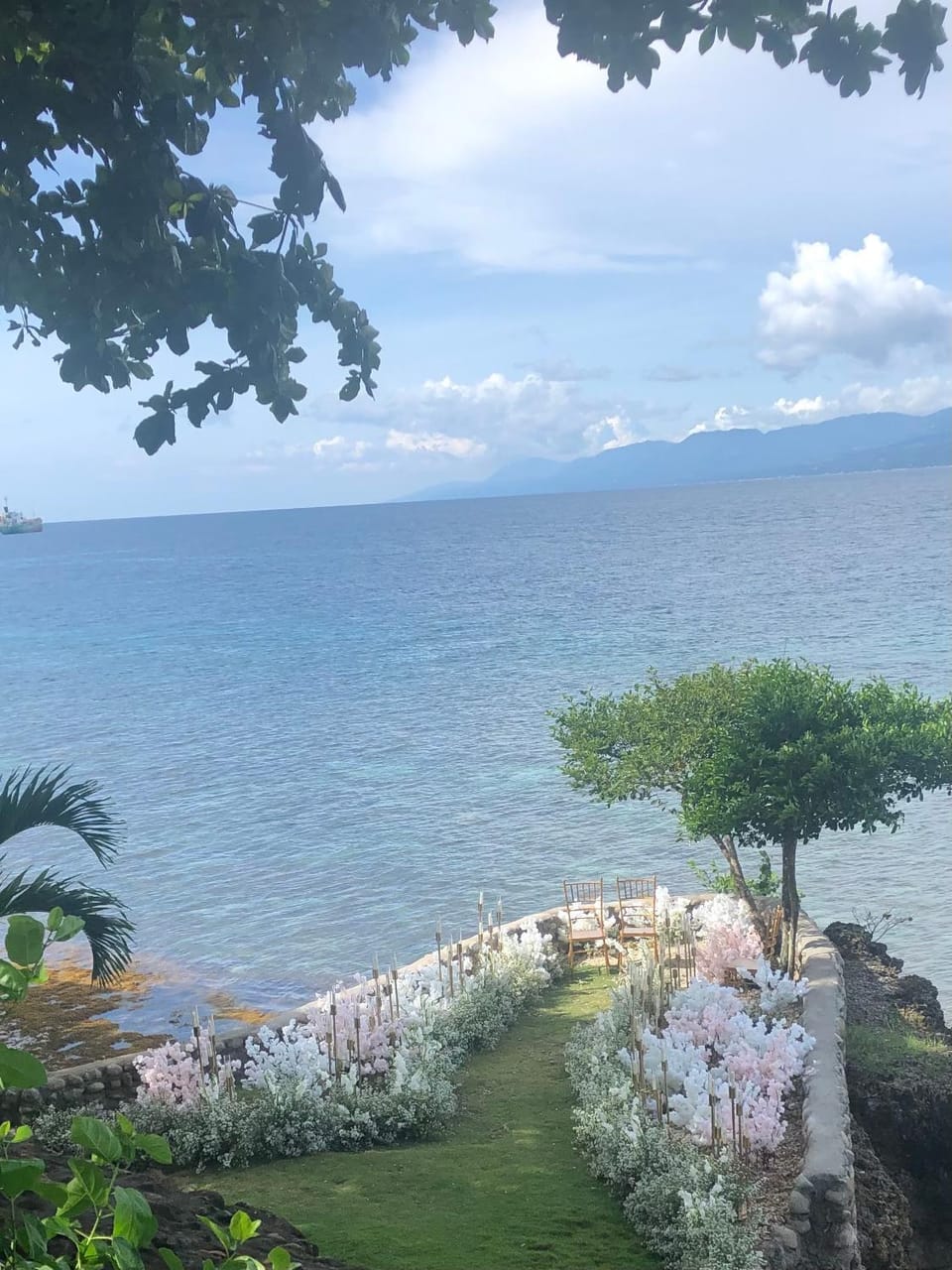 Natural landscape, Sea view, wedding
