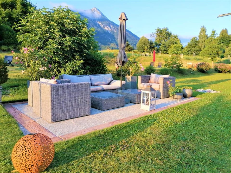 Patio, BBQ facilities, Garden, Balcony/Terrace, Garden view, Mountain view