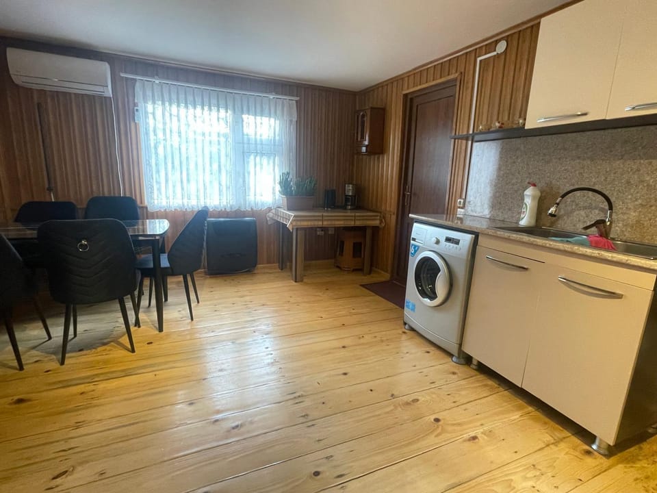 Dining area, washing machine, air conditioner