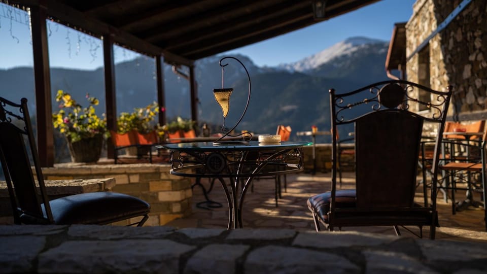 Natural landscape, Balcony/Terrace, Mountain view