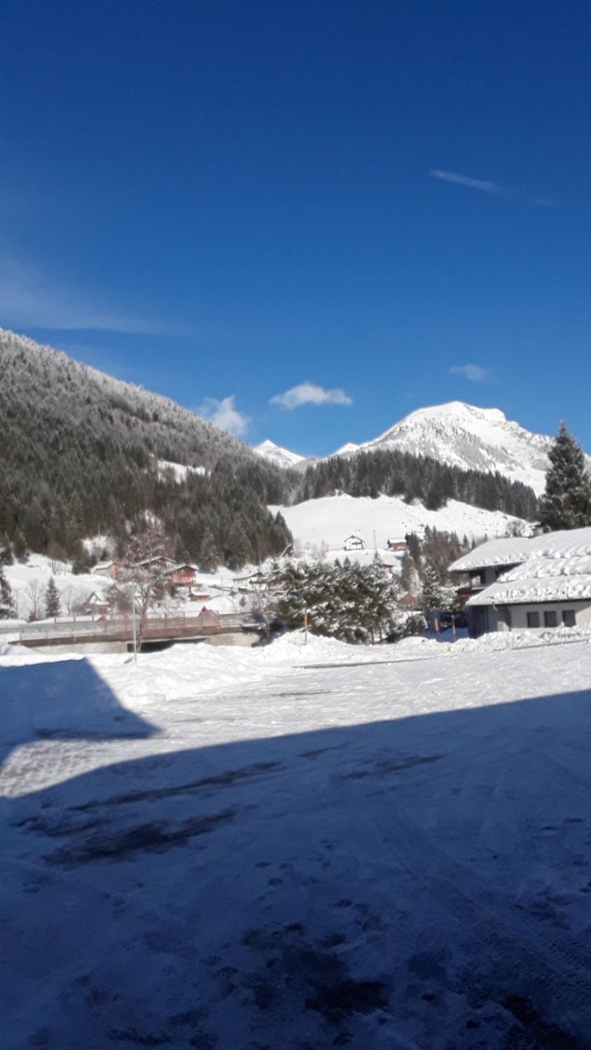 Natural landscape, Winter, Mountain view